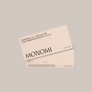 Monomi darilni bon