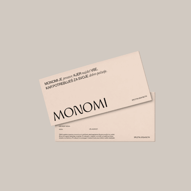 Monomi darilni bon