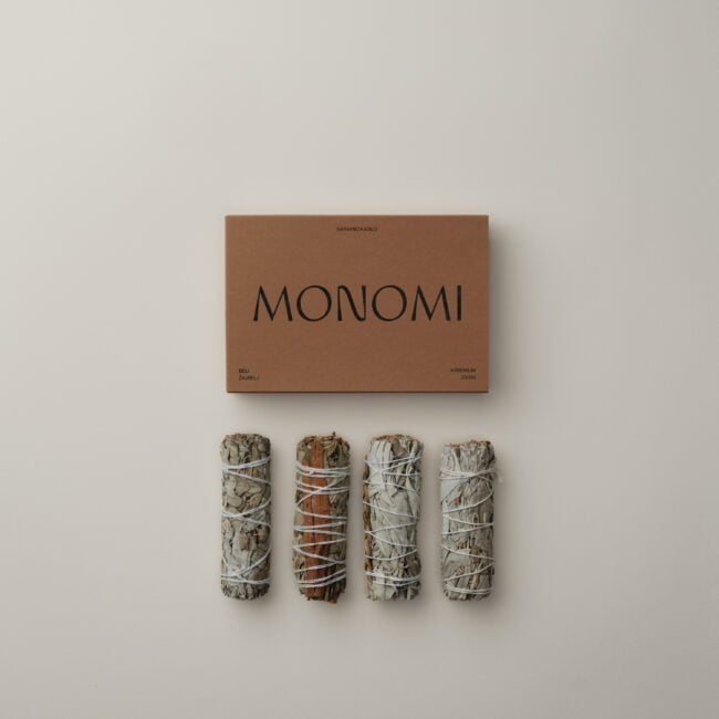 Monomi darilni set naravnih kadil