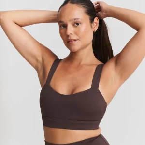 Top Sisterly Tribe | Softsculpt Sweetheart Bra - Čokolada